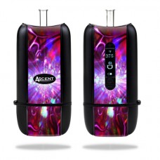 Skin Decal Wrap for DaVinci Ascent Vaporizer (2014) mod vape Crimson Trip