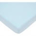 American Baby Company Supreme 100 Percent Cotton Jersey Knit Fitted Mini Crib Sheet, Blue